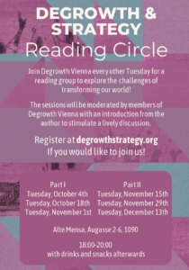 Flyer Reading Circle with Dates