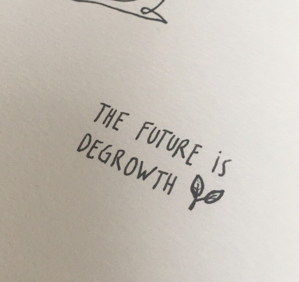 the future is degrowth