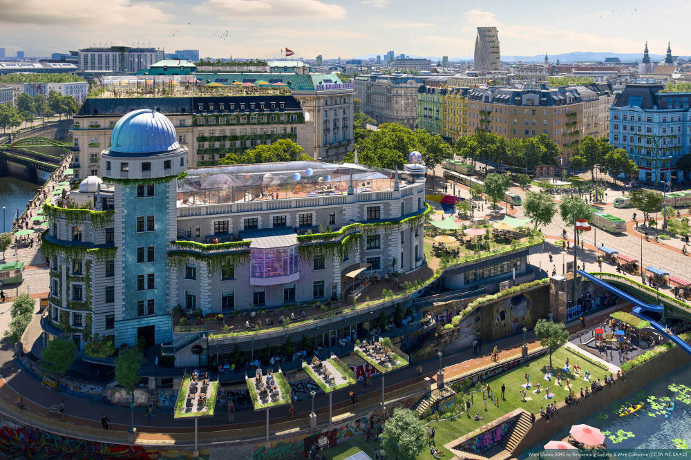 Stadt grün Wien